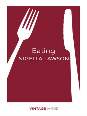 cover image of Eating